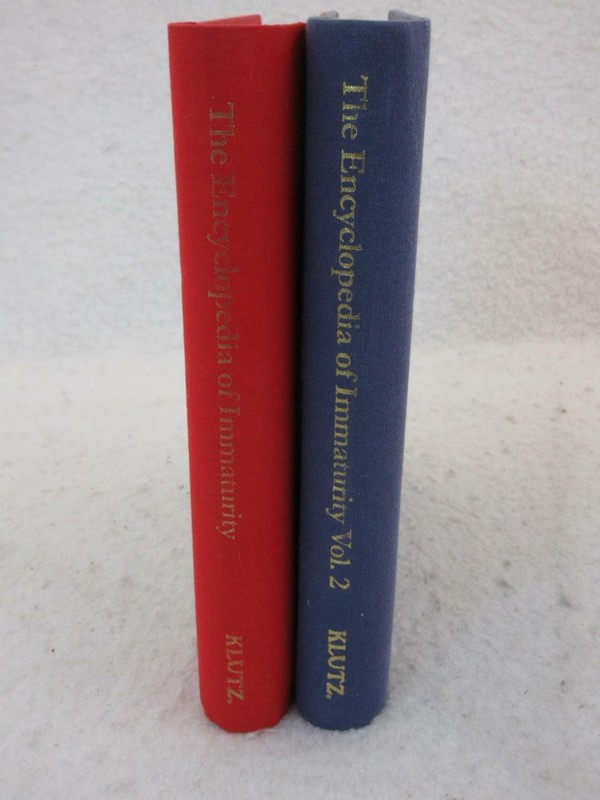 By the Editors of KLUTZ THE ENCYCLOPEDIA OF IMMATURITY Volumes 1 & 2 2007-2009 gallery