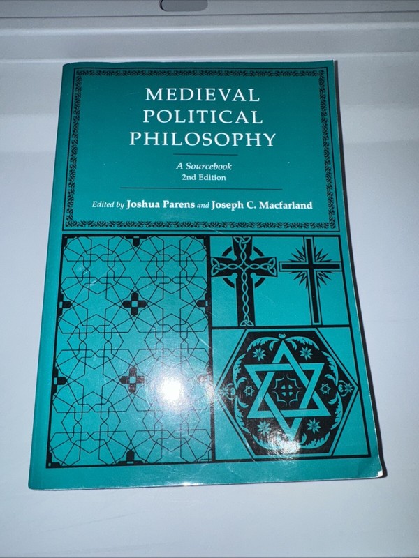 Joseph C. Macfarland Medieval Political Philosophy (Paperback) Agora Editions