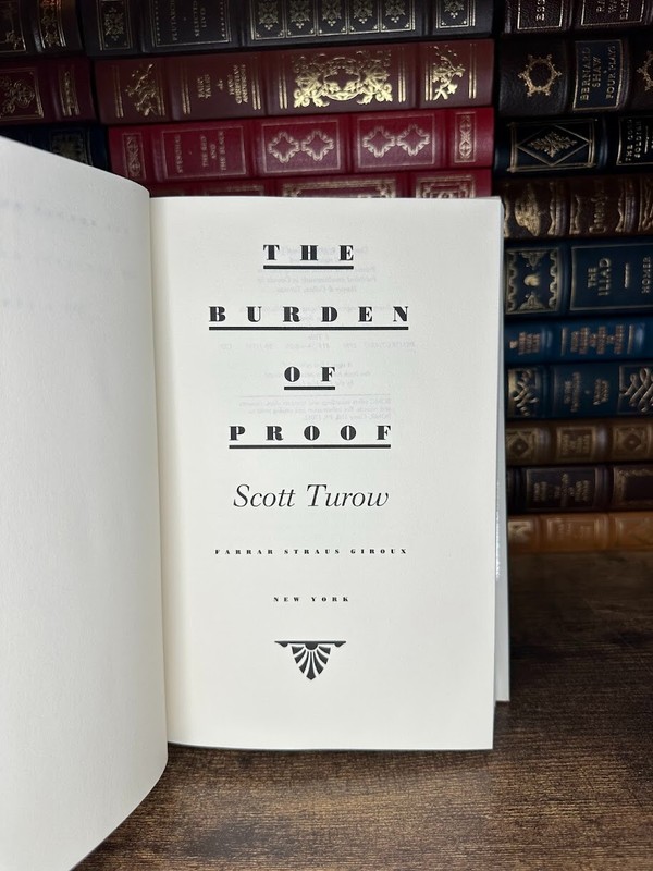 The Burden of Proof Scott Turow (1046) gallery