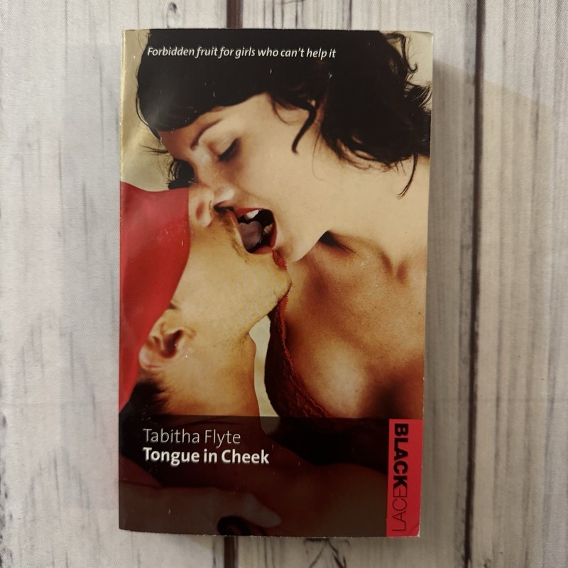 Tongue In Cheek Tabitha Flyte Erotic Black Lace 2005 Women For Women Sleaze Smut