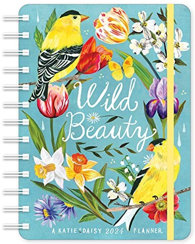 Katie Daisy Weekly Planner 2024: Wild B…, Katie Daisy