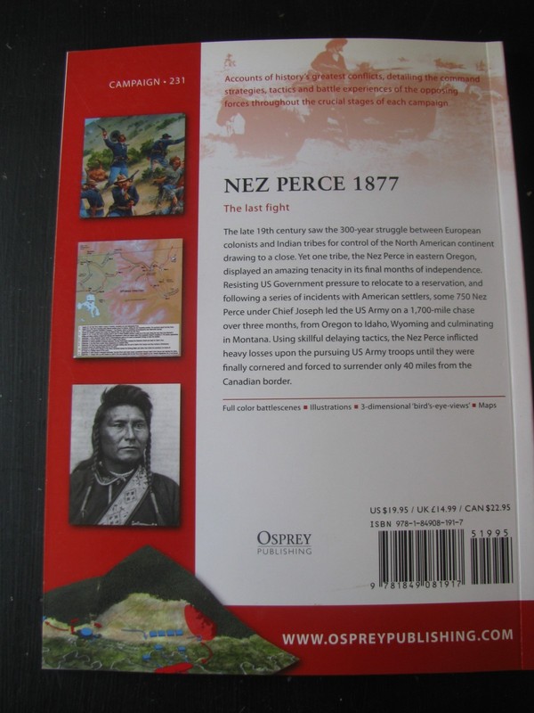 OSPREY CAMPAIGN #231 NEZ PERCE 1877 VG/NN gallery