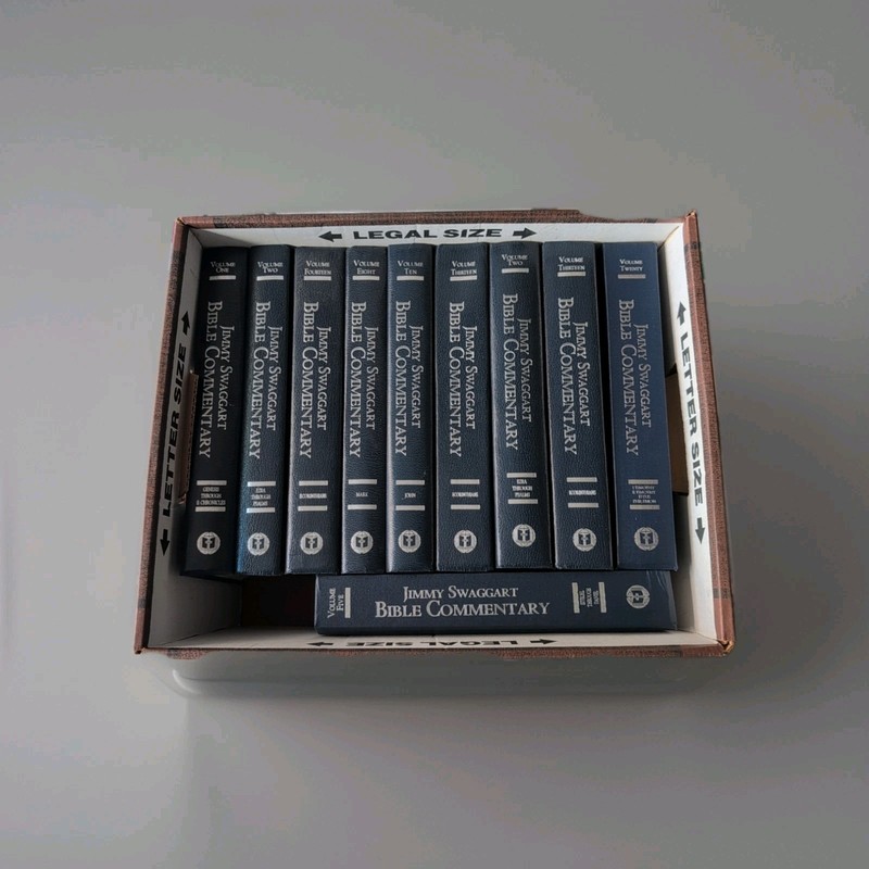 Jimmy Swaggart Bible Commentary Lot Of 10 Volumes, Presctine Condition