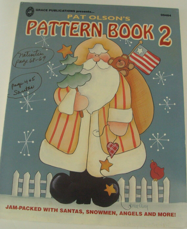 VTG 1995 Pat Olson’s Pattern Book 2, Grace Publications, 82 pages – UNCUT