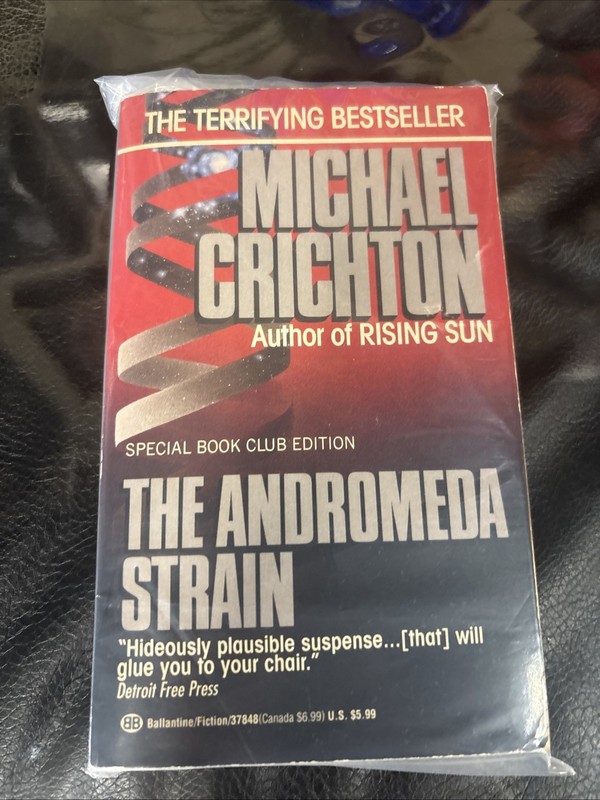 The Andromeda Strain by Michael Crichton (Special Book Club Edition, 1993)
