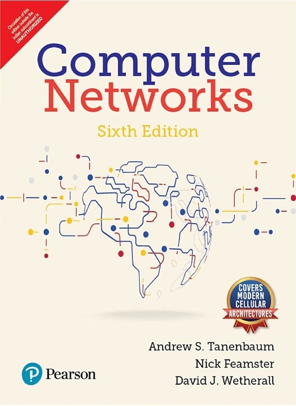 Computer Networks 6e by Andrew S Tanenbaum INTERNATIONAL EDITION 2022