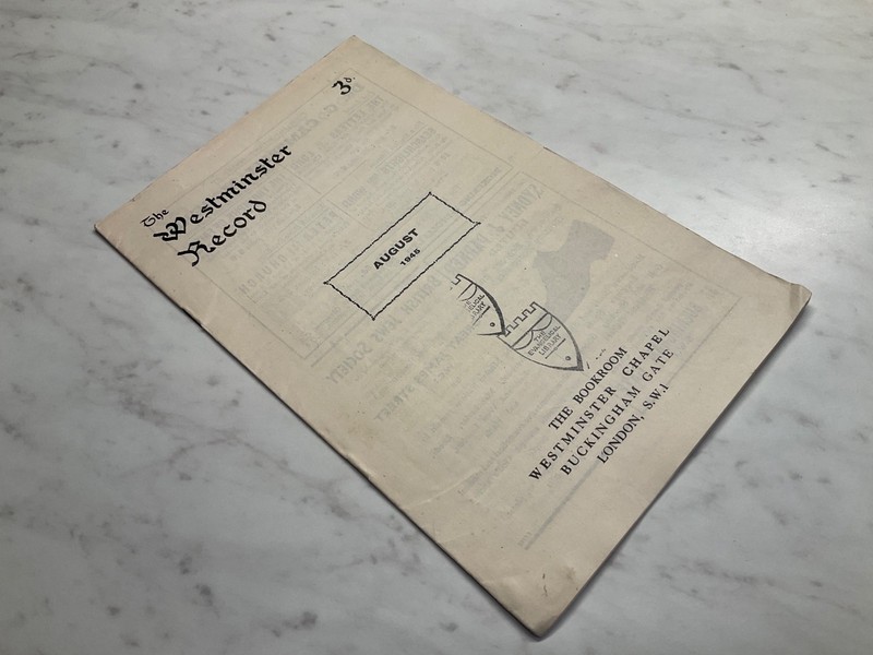 The Westminster Record Chapel by Martyn Lloyd Jones Preached 1944 Printed 1945 gallery