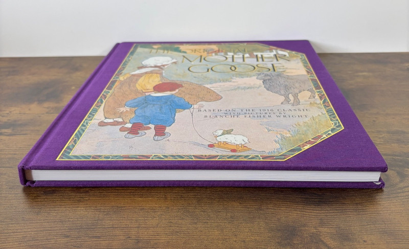 1992 Vintage Original Mother Goose Hardcover Book Blanche (USA – TARIFF FREE) gallery