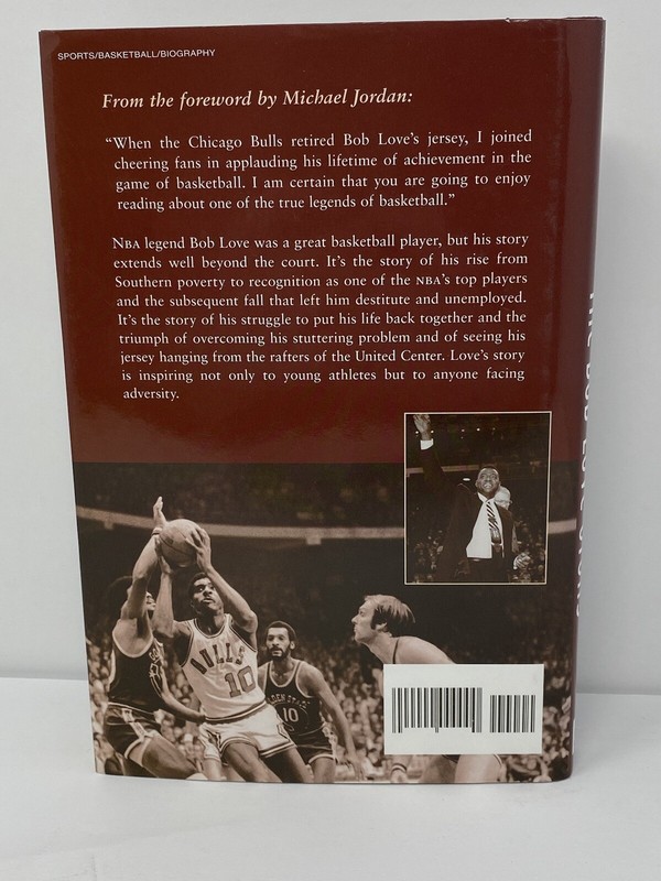 The Bob Love Story (Autographed copy) by Mel Watkins & Bob Love (1999 Hardcover) gallery