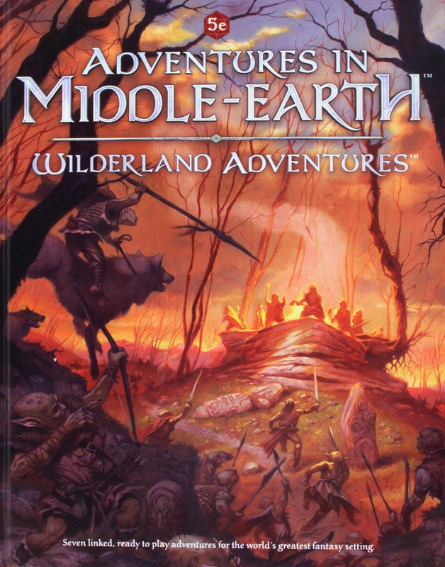 Adventures in Middle Earth Wilderland Adventures AiME 5e LotR RPG Cubicle 7 NEW