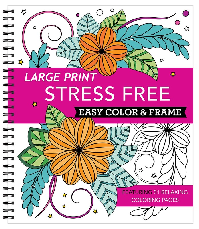 Adult Coloring Book with Cacti Butterflies Flowers and Mandalas for Relaxation