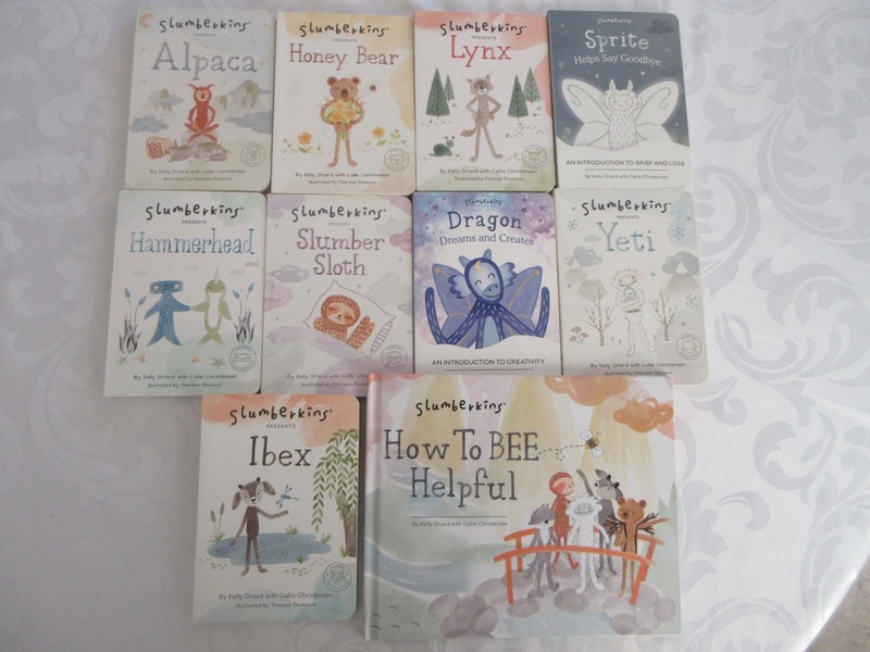 Lot of 10 Slumberkins Books Promoting Early Emotional Learning Children's Books gallery