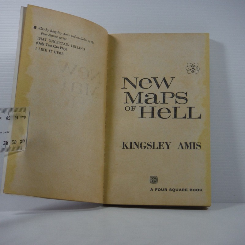 New Maps of Hell Science Fiction Paperback book by Kingsley Amis Vintage 1963 gallery