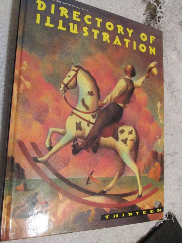 Graphic Artists Guild’s Directory of Illustration No. 13 – 1990s Retro Art Book