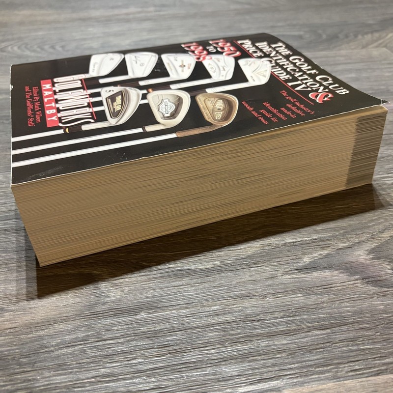 Golf Club Identification Price Guide IV 1950-1998 GolfWorks Maltby 4th Edition gallery