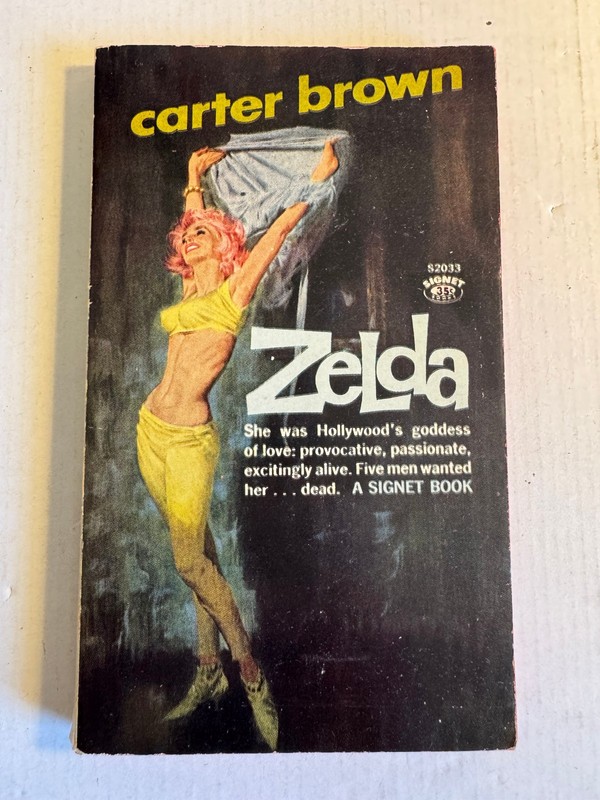 Zelda Carter Brown Good 1st Printing New American Library Paperback 1961