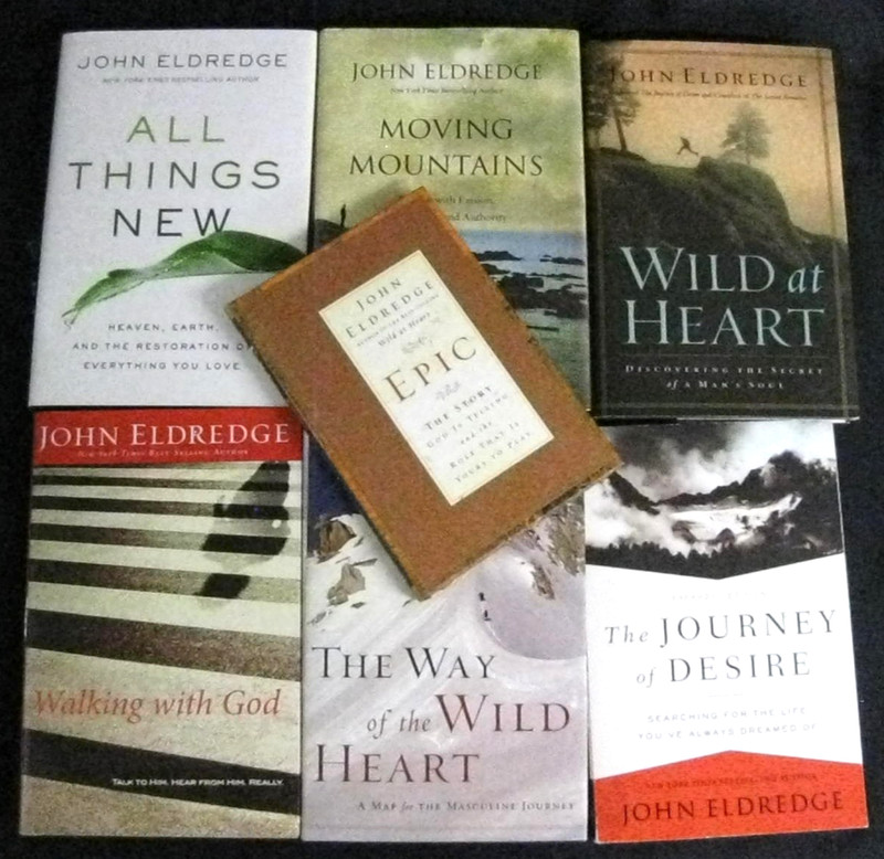 BIG Lot (7) JOHN ELDREDGE Christian HCDJ WILD AT HEART Epic +