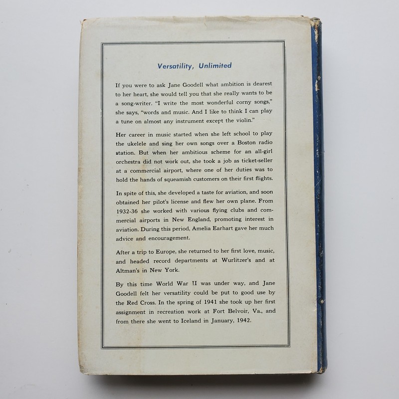 They Sent Me to Iceland Jane Goodell 1943 Hardcover Red Cross WWII History gallery