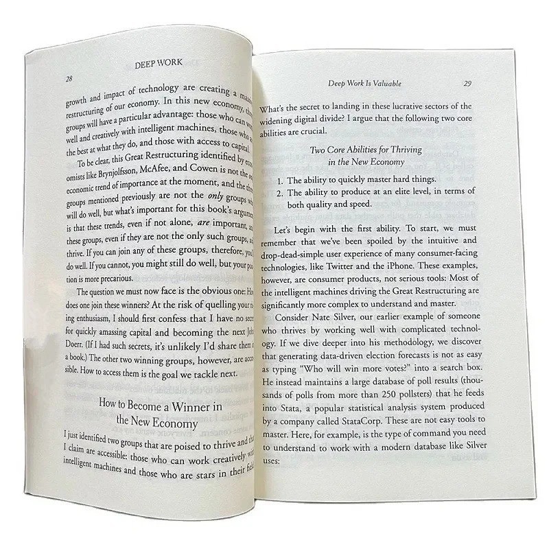 Deep Work English Book By Cal Newport Rules for Focused Success In A Distracted gallery