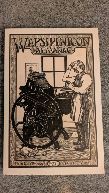 Timothy Fay, WAPSIPINICON ALMANAC #21 Anamosa Iowa, 160 Pages, Essays Literature