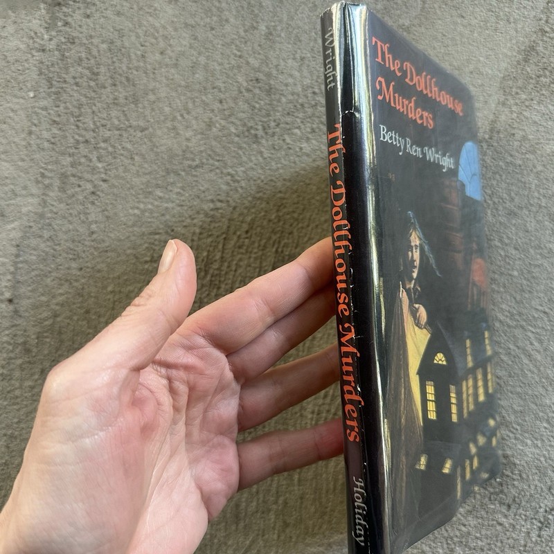 Dollhouse Murders SIGNED First Edition Betty Ren Wright~Holiday House, 1983 HC gallery