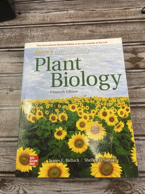 ISE Stern's Introductory Plant Biology ISE HED BOTANY, ZOOLOGY, ECOLOGY 15e