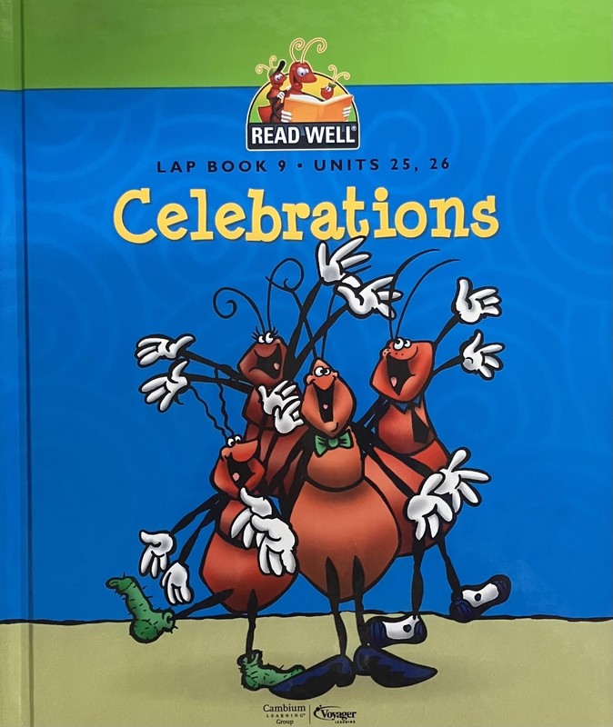 Read Well Lap, Book 9, Units 25, 26: Celebrations, Level K – – Very Good – S…