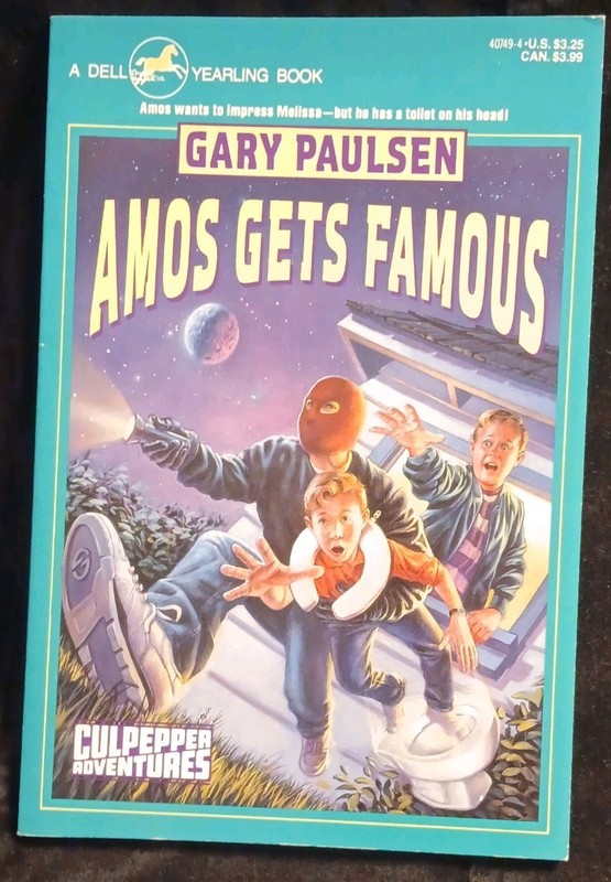 Amos Gets Famous by Gary Paulsen Culpepper Adventures Paperback Dell Gianni