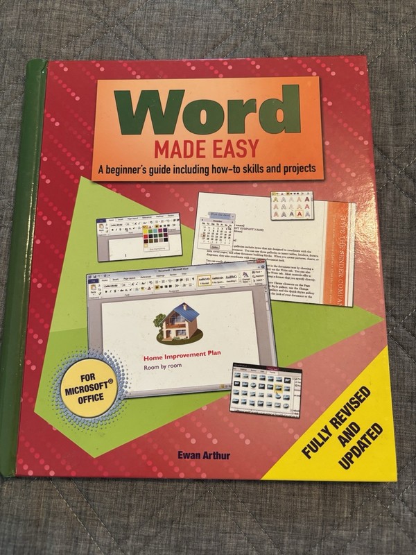 Word Made Easy Spiral Bound Book 111 Pages New 2011