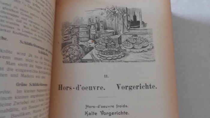 Kochkunst-Führer Handbuch der modernen Küche von A. Escoffier 1904 (- Kochbuch k gallery
