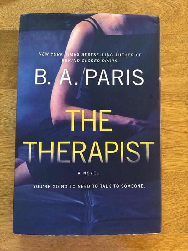 Therapist : A Novel by B. A. Paris (2021, Hardcover)