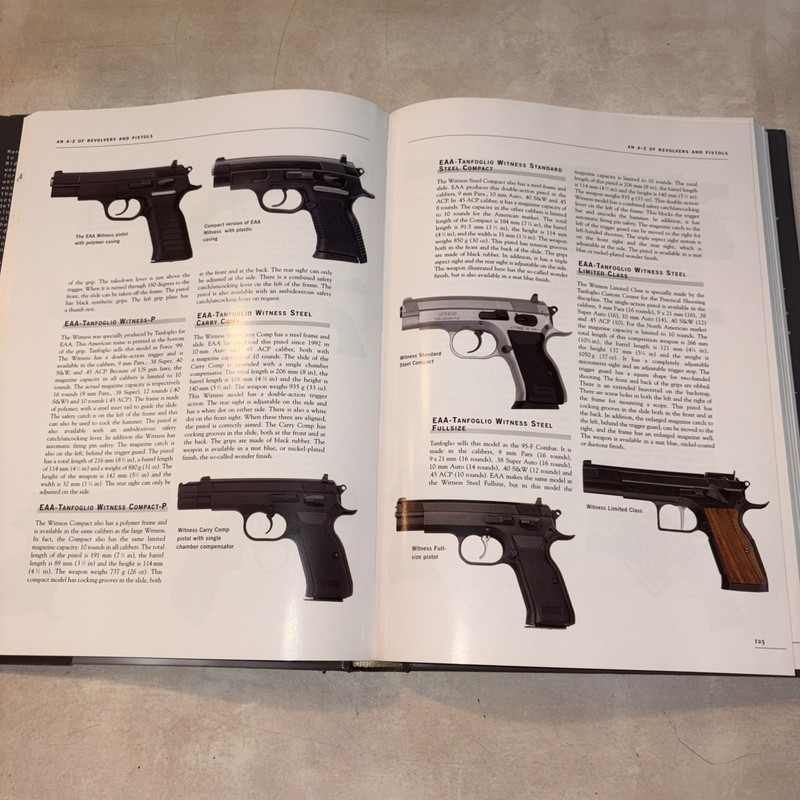 The Complete Encyclopedia Of Pistols And Revolvers A.E. Hartink Hardcover 2002 gallery
