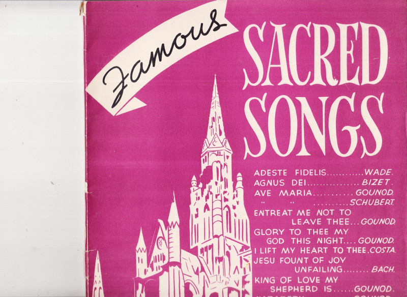 Famous Sacred Songs-1944-Allan & Co-64 Pages-698-Sheet Music