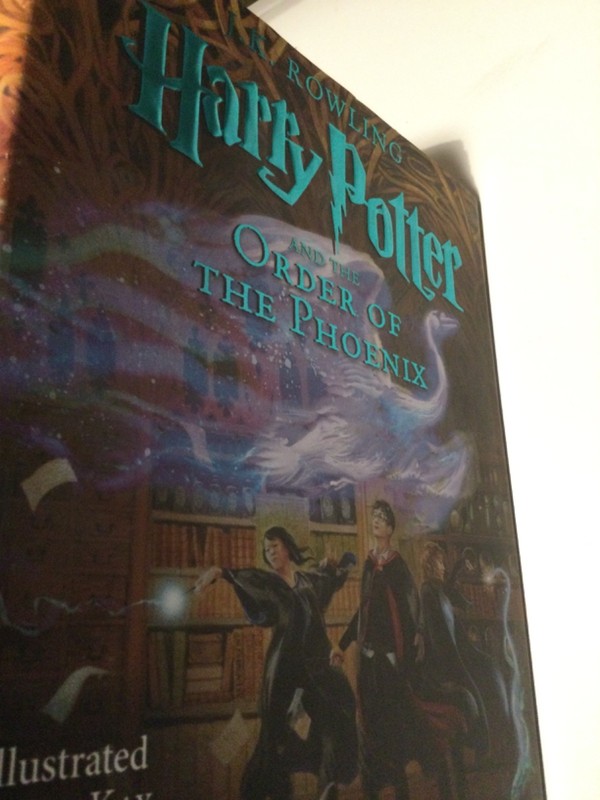 Harry Potter and the Order of the Phoenix Illustrated hardbound gallery
