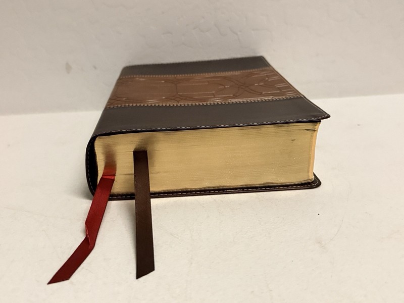 NKJV Study Bible, Leathersoft, Brown, Full-Color Edition, New King James Version gallery