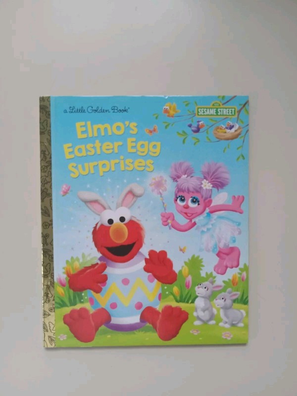 Little Golden Book Ser.: Elmo’s Easter Egg Surprises (Sesame Street) by Christy