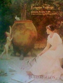 Butterfields Auction Catalog: European Paintings November 14, 2001