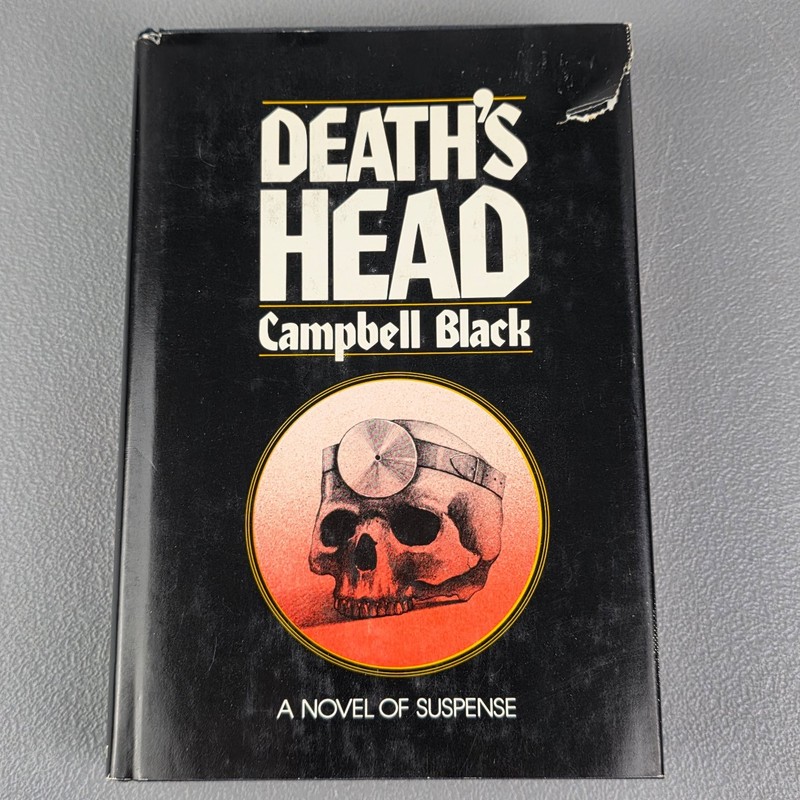 Death’s Head Campbell Black 1972 First Edition Suspense WWII J. B. Lippincott