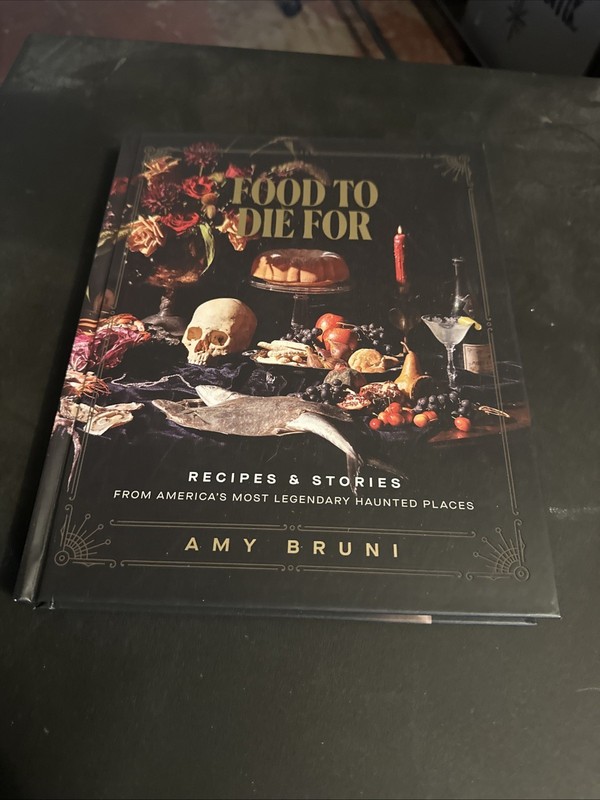 FOOD TO DIE FOR COOK BOOK ~~new~~~