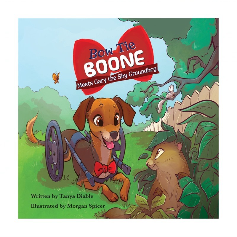 Bow Tie Boone Meets Gary the Shy Groundhog