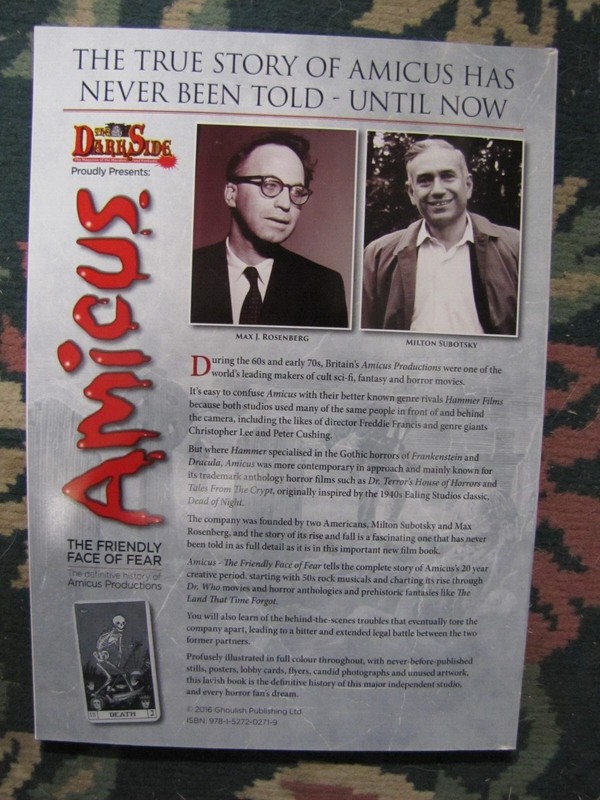 Amicus--The Friendly Face Of Fear by Allan Byrce Brand new pb gallery
