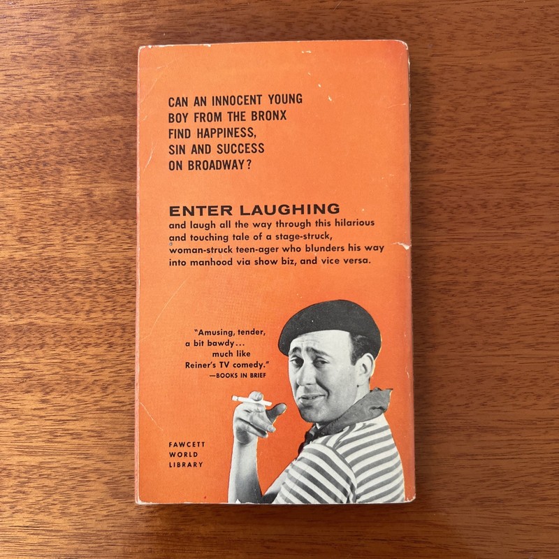 Enter Laughing Carl Reiner vintage paperback (damaged) gallery