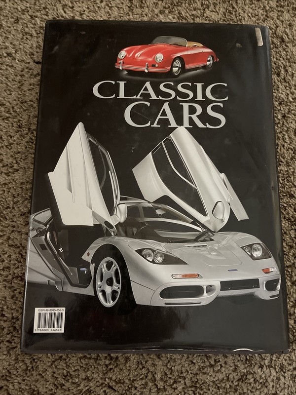 CLASSIC CARS From 1945 to the Present by Michael Bowler 2001 Coffee Table Book gallery