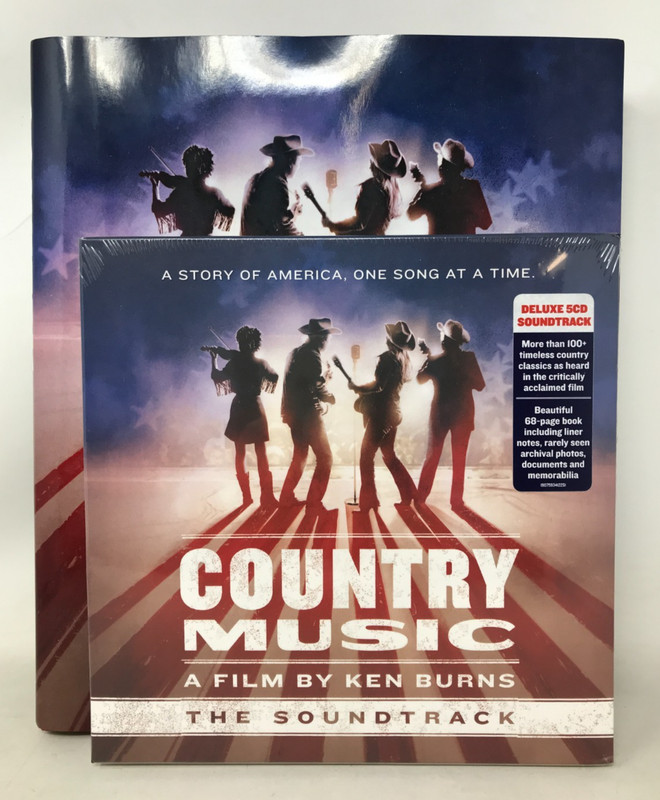 Country Music Illustrated History Book & Movie Soundtrack (PBS, 2019) E-121