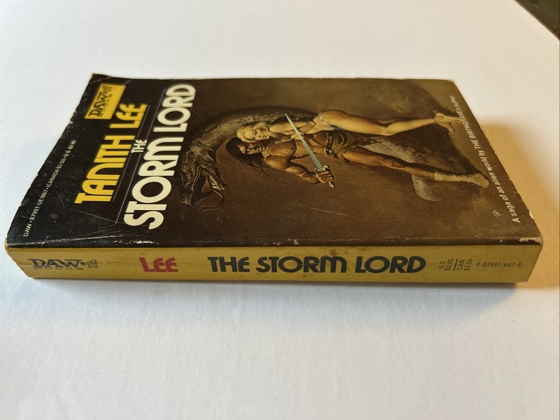 THE STORM LORD by Tanith Lee DAW 193 Science Fiction 1ST PRINTING gallery