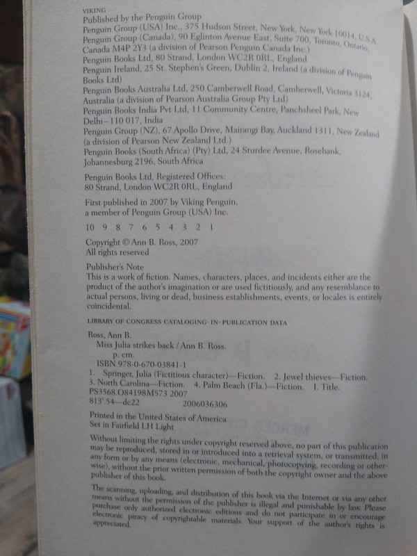 Thorndike Basic Ser.: Miss Julia Strikes Back by Ann B. Ross kb3 gallery