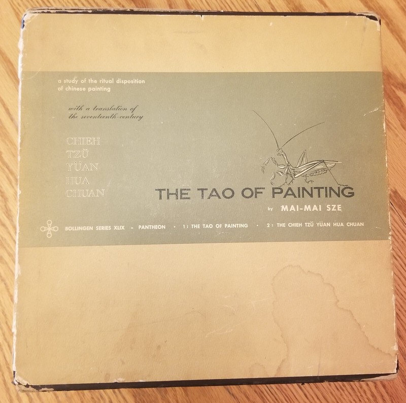 THE TAO OF PAINTING by Mai-Mai Sze w/ Slipcase 2-Vol Set 1956 ACCEPTABLE-VINTAGE gallery