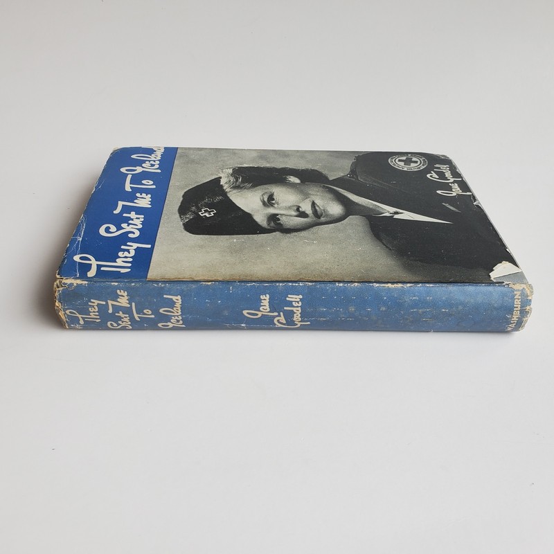 They Sent Me to Iceland Jane Goodell 1943 Hardcover Red Cross WWII History gallery