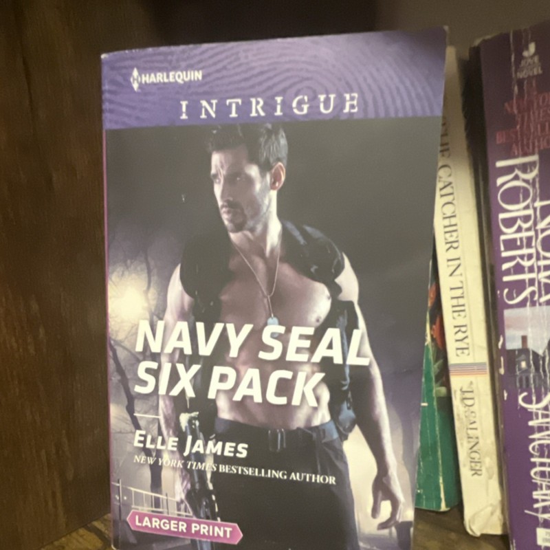 Navy SEAL Six Pack – Elle James, Seal of My Own Series, Large Print, 2016