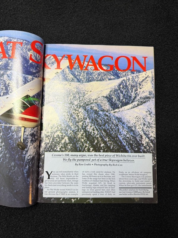 Plane & Pilot Magazine June 1992 Aviation GPS Loran Bush Flying Turbulence gallery